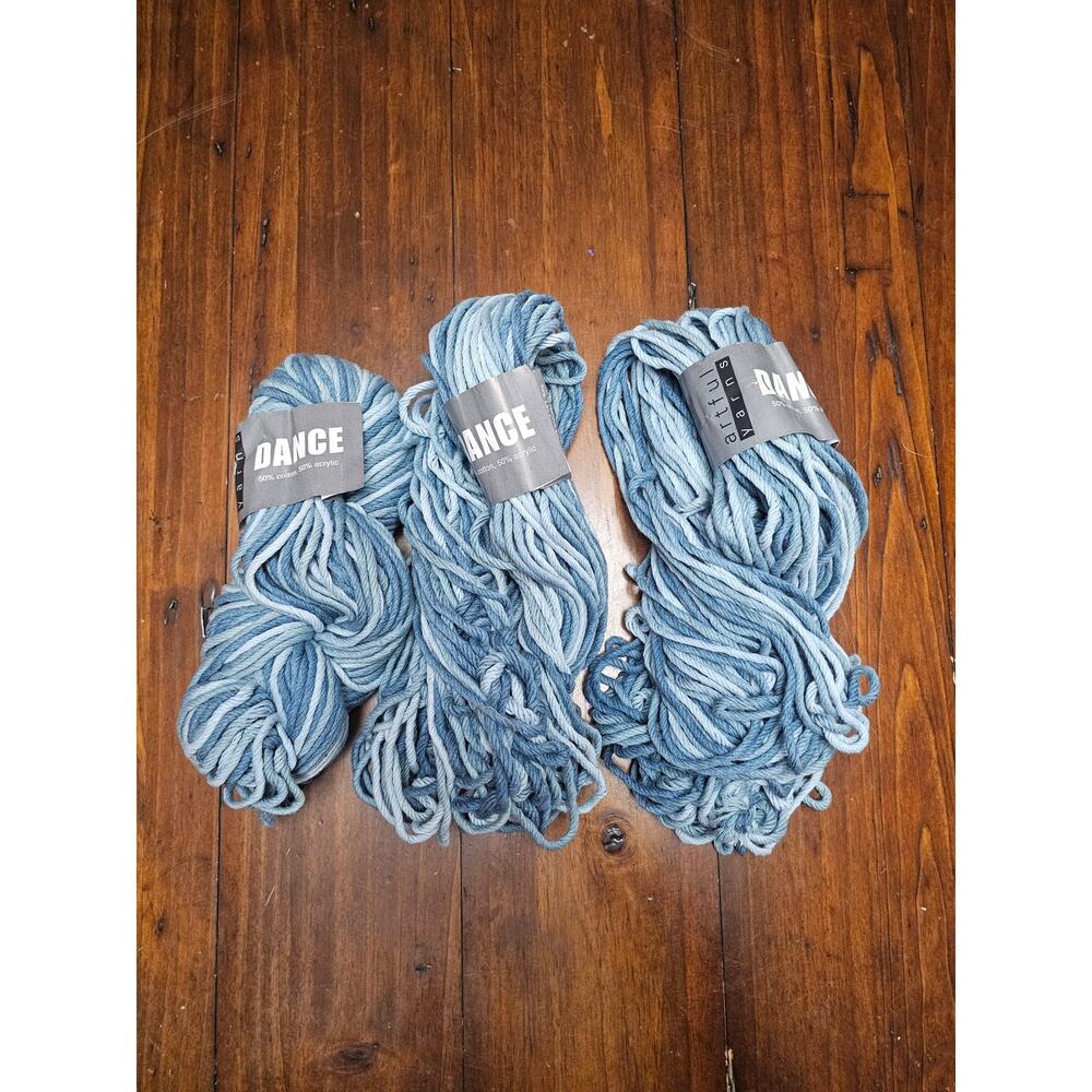 Artful DANCE Yarn Cotton Blend  yarn 3‎ hanks